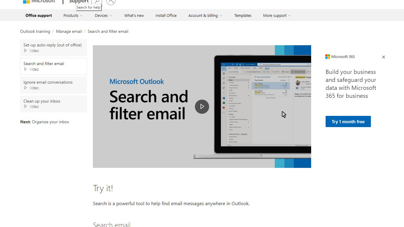 Search and filter email - support.microsoft.com